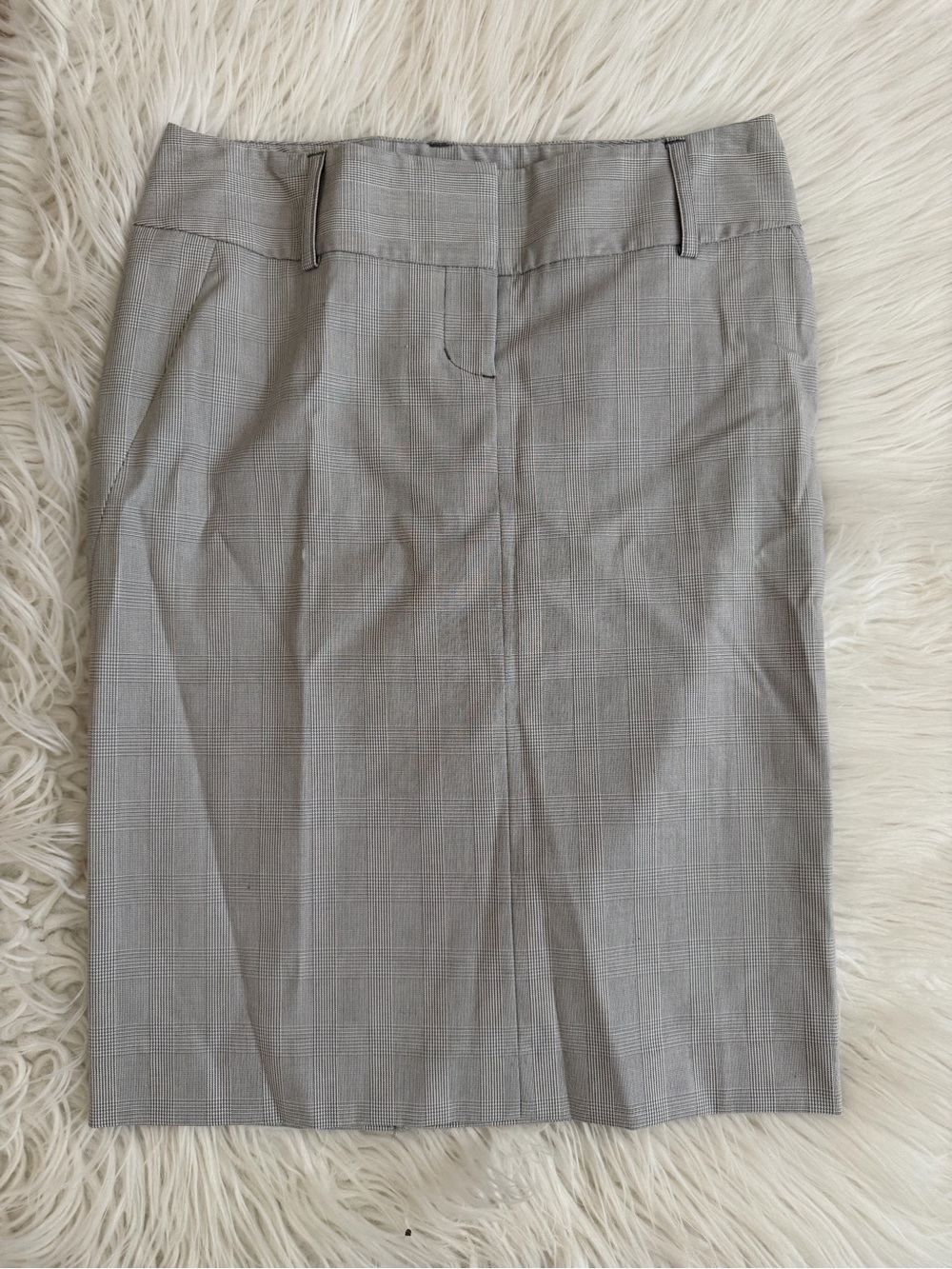 NWT Express Design Studio Pencil Skirt Classic Plaid Women